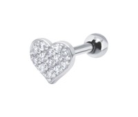 Heart Helix Ear Piercing TIP-2819